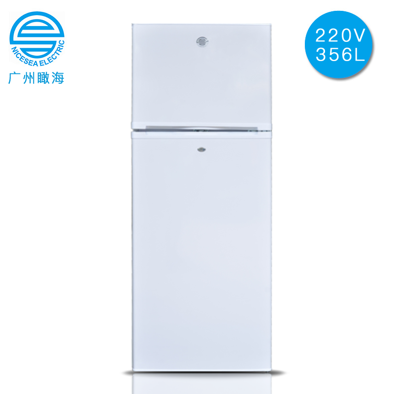 220V外贸船用双门电冰箱356L